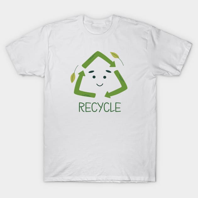 Recycle symbol T-Shirt by DanielK